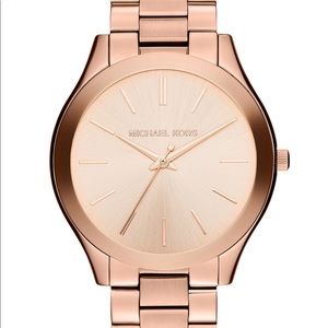 Michael Kors Unisex Rose Gold Watch